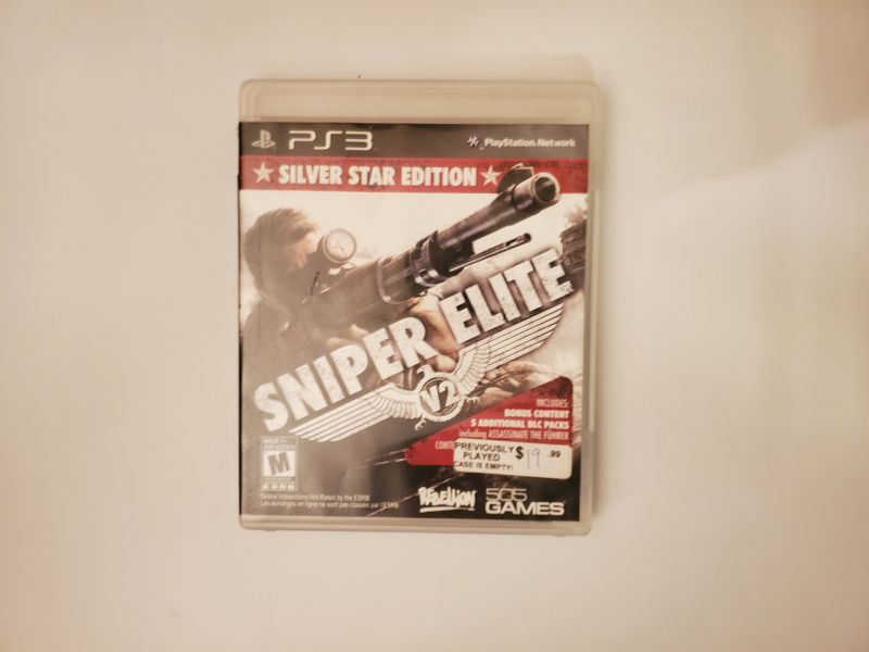 Sony PlayStation 3 Sniper Elite V2 (Silver Star Edition) video game