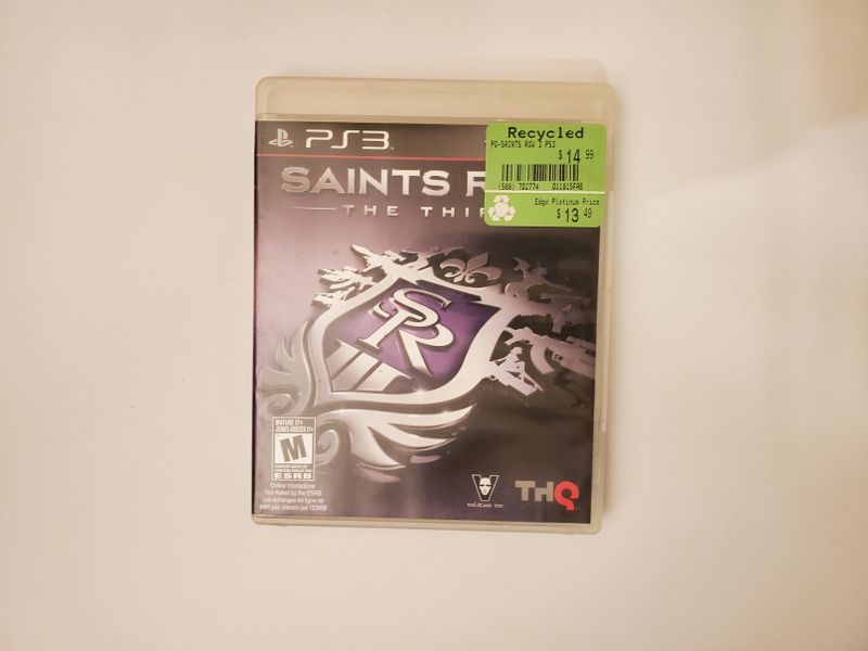 Sony PlayStation 3 Saints Row The Third video game