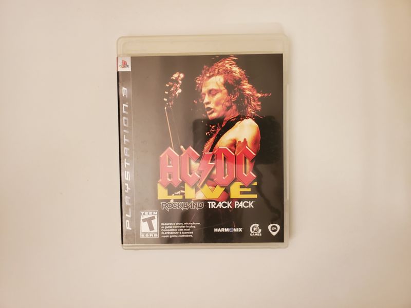 Sony PlayStation 3 ACDC Live Rockband Track Pack video game