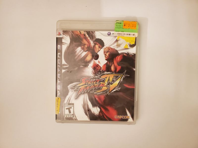 Sony PlayStation 3 Street Fighter IV video game