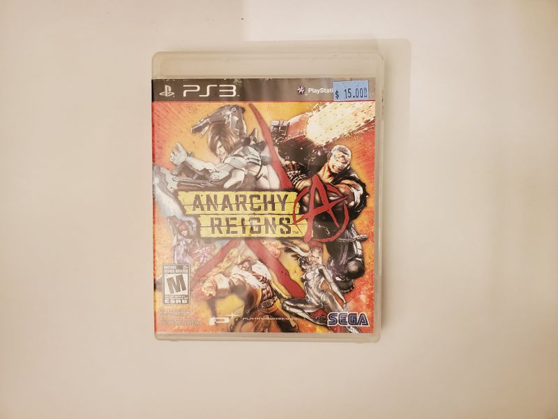 Sony PlayStation 3 Anarchy Reigns video game