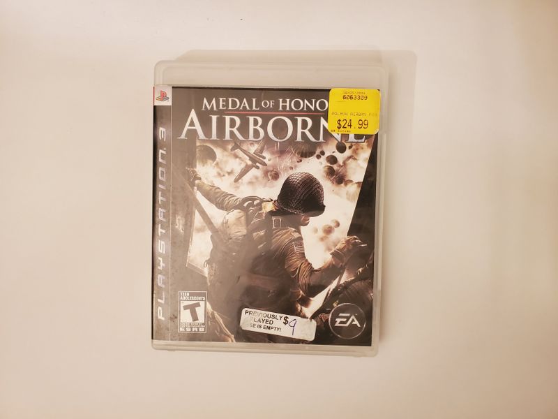 Sony Playstation 3 Medal of Honor Airborne video game