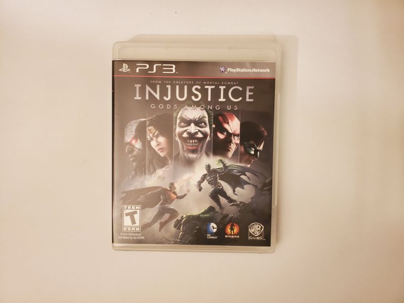 Sony Playstation 3 Injustice Gods Among Us video game