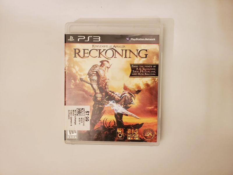 Sony Playstation 3 Kingdoms of Amalur Reckoning video game