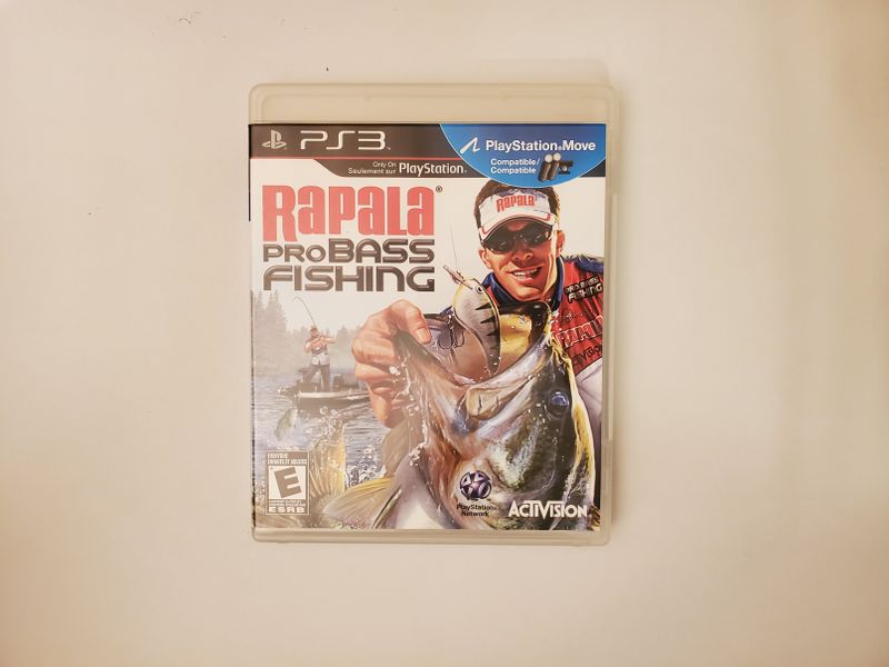 Sony PlayStation 3 Rapala Pro Bass Fishing video game