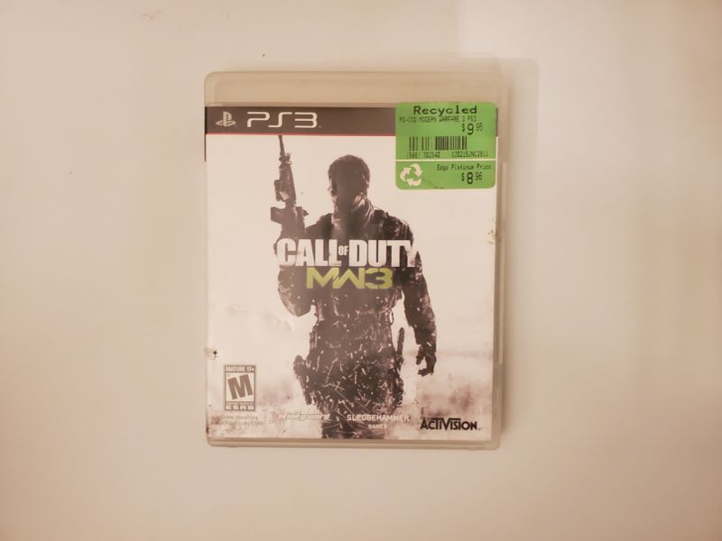 Sony Playstation 3 Call of Duty Modern Warfare 3 video game