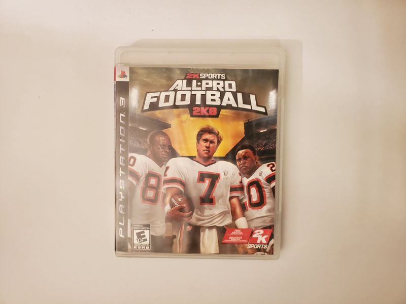 Sony PlayStation 3 All Pro Football 2K8 video game