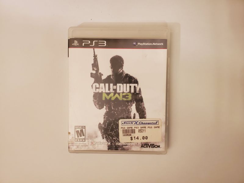 Sony Playstation 3 Call of Duty Modern Warfare 3 video game