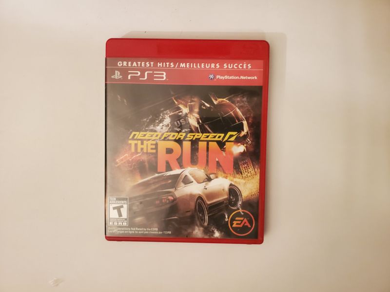 Sony PlayStation 3 Need for Speed The Run Greatest Hits video game