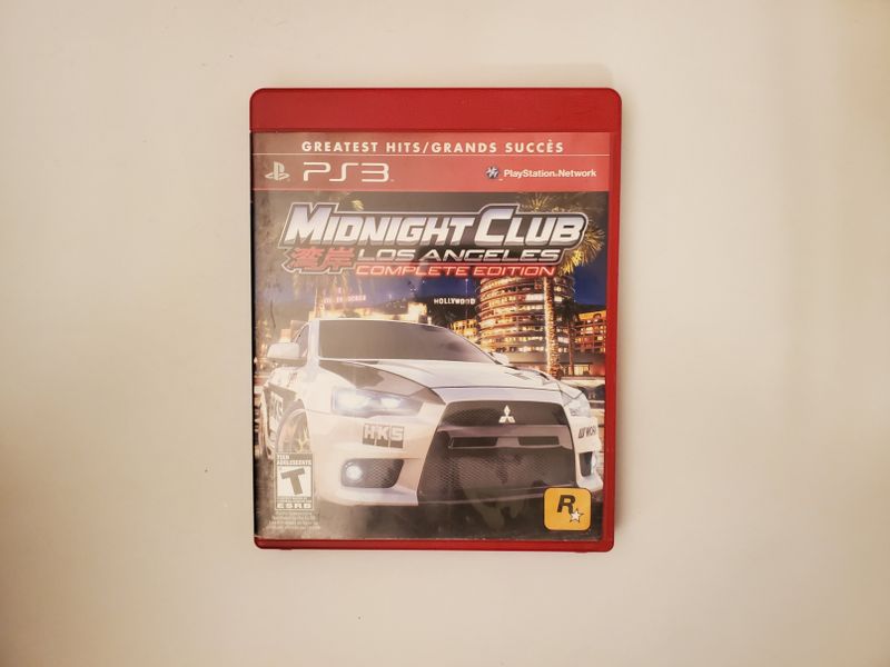 Sony PlayStation 3 Midnight Club Los Angeles Complete Edition Greatest Hits video game