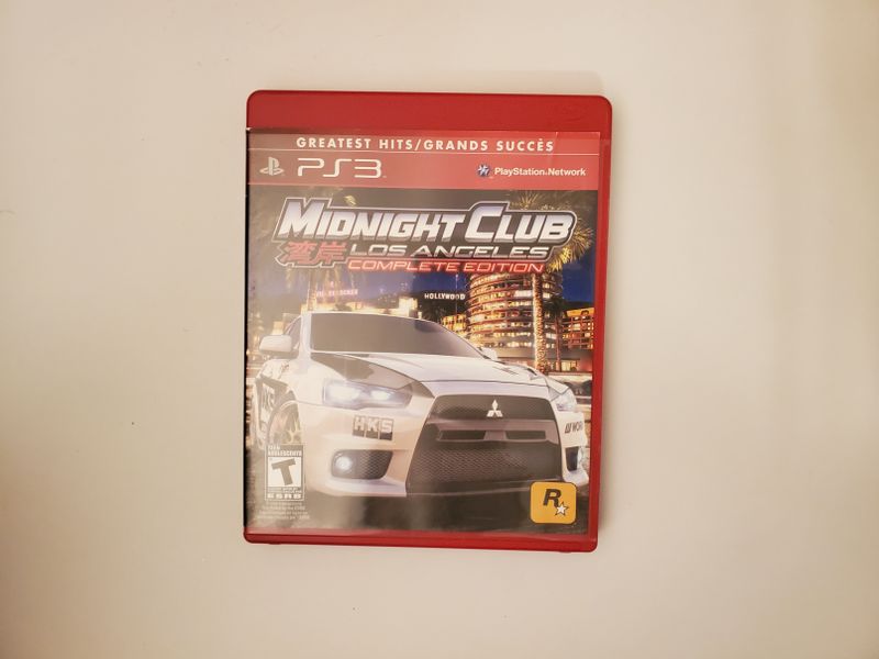 Sony PlayStation 3 Midnight Club Los Angeles Complete Edition Greatest Hits video game