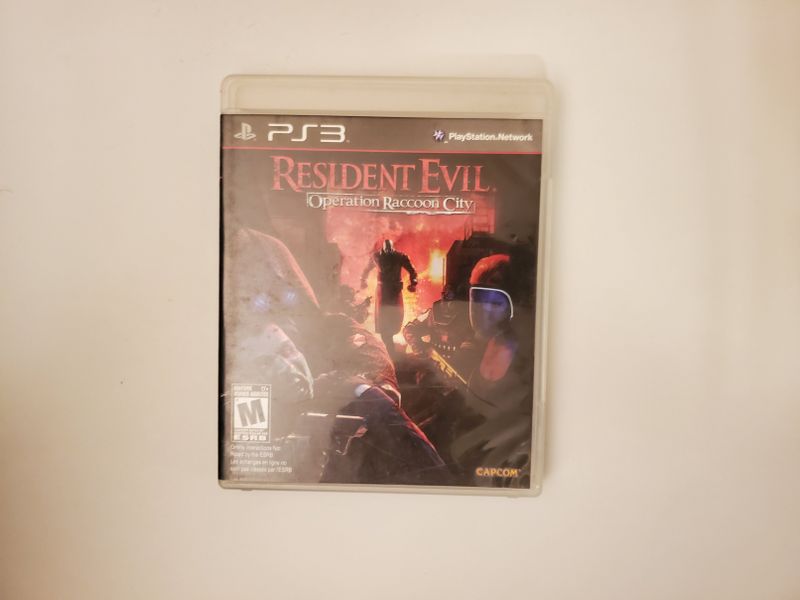 Sony Playstation 3 Resident Evil Operation Raccoon City video game