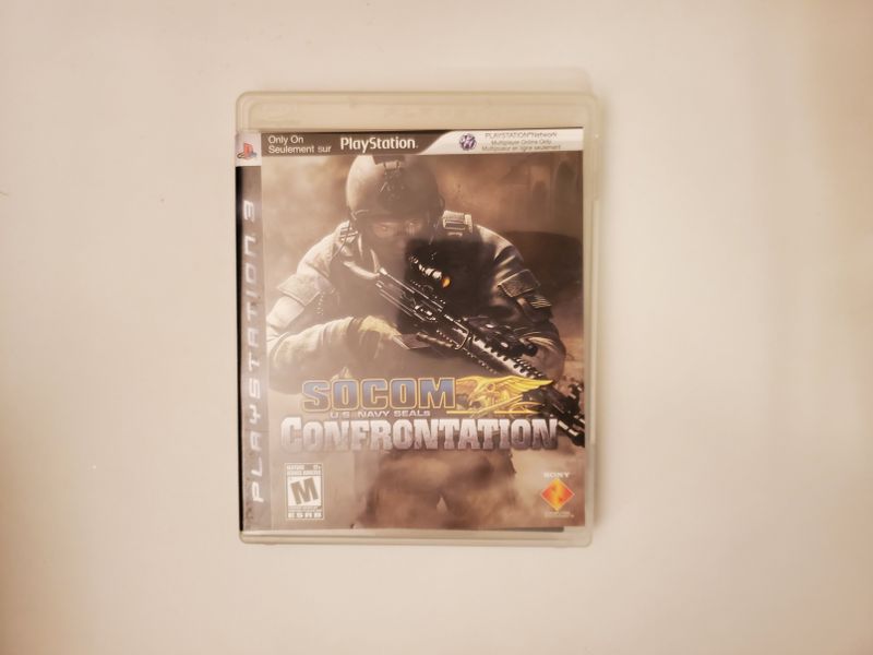 Sony Playstation 3 SOCOM U.S. Navy SEALs: Confrontation video game