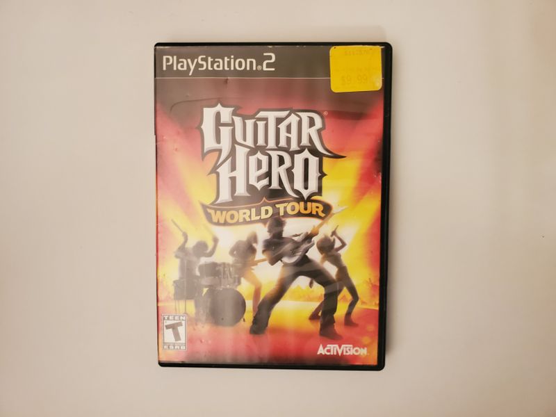 Sony Playstation 2 Guitar Hero World Tour video game