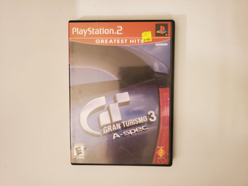 Sony PlayStation 2 Gran Turismo 3 A-Spec Greatest Hits video game