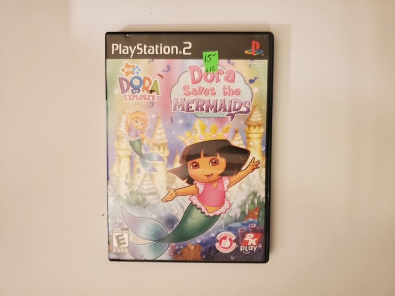 Sony PlayStation 2 Dora the Explorer: Dora Saves the Mermaids video game