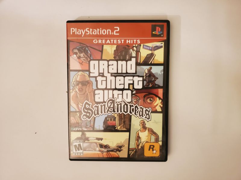 Sony Playstation 2 Grand Theft Auto San Andreas Greatest Hits video game