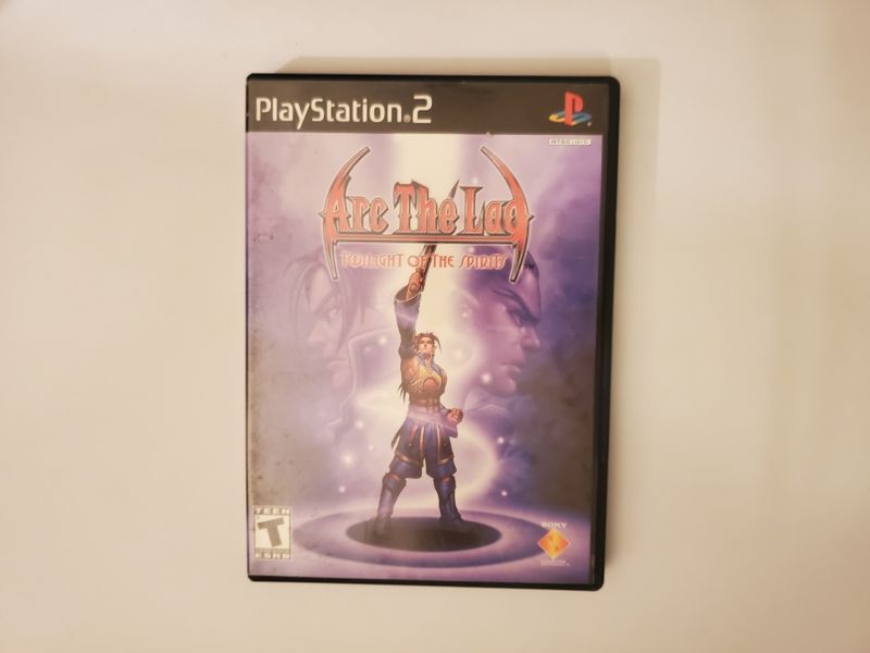 Sony PlayStation 2 Arc the Lad Twilight of the Spirits video game
