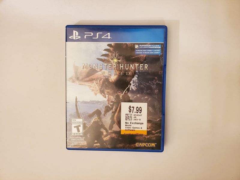 Sony PlayStation 4 Monster Hunter World video game
