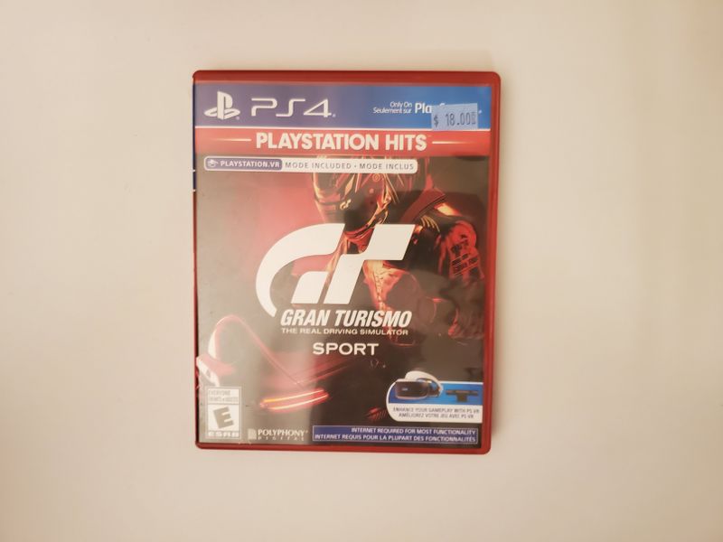Sony Playstation 4 Gran Turismo Sport Playstation Hits video game