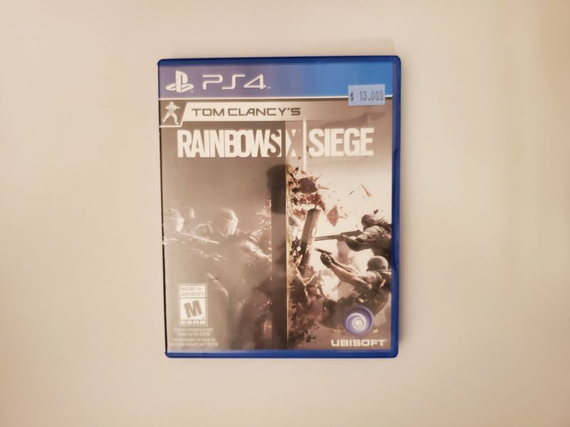 Sony PlayStation 4 Tom Clancy's Rainbow Six Siege video game