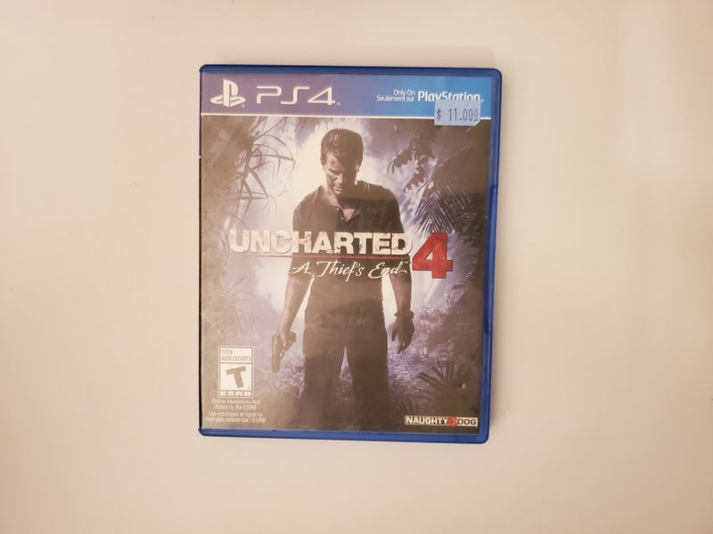 Sony PlayStation 4 Uncharted 4 A Thief's End video game