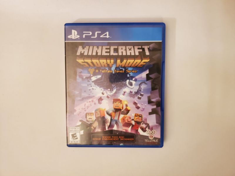 Sony PlayStation 4 Minecraft: Story Mode video game