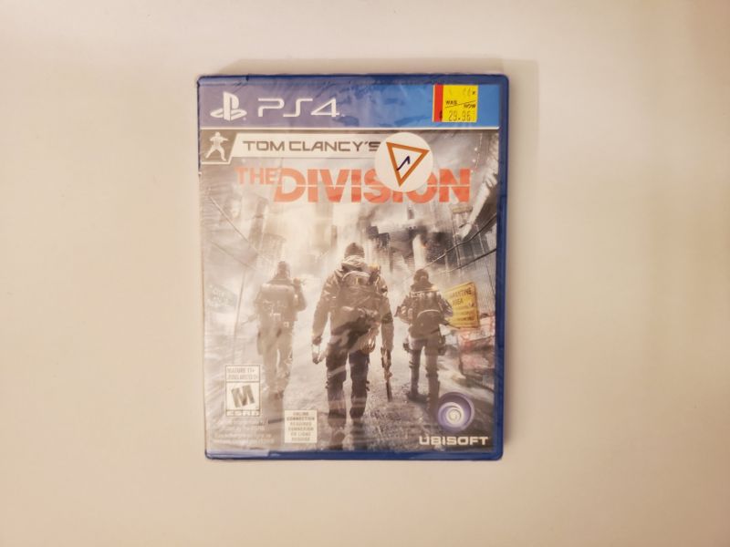 Sony PlayStation 4 Tom Clancy's The Division video game