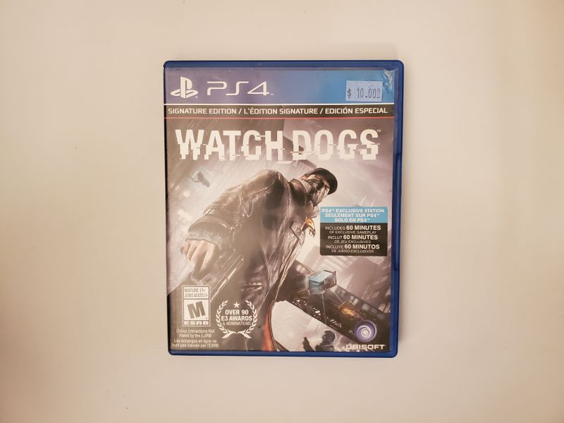 Sony PlayStation 4 Watch Dogs - Signature Edition video game