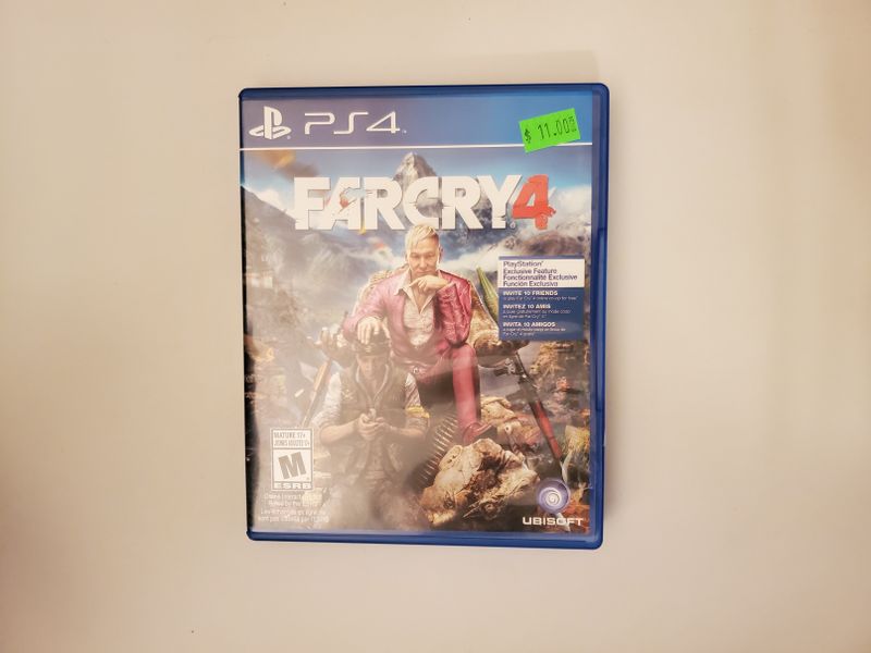 Sony Playstation 4 Farcry 4 video game