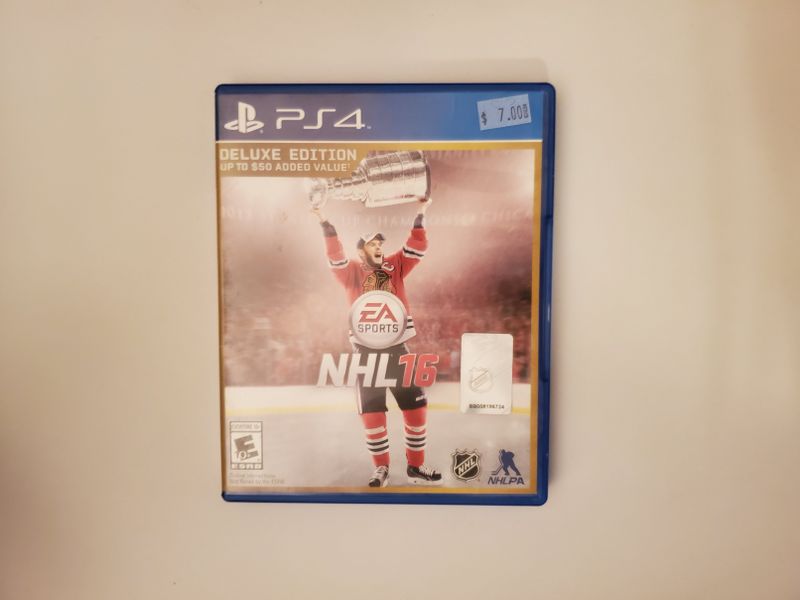 Sony Playstation 4 NHL 16 Deluxe Edition video game
