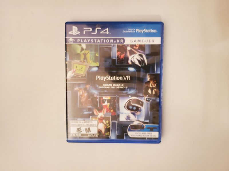 Sony PlayStation 4 PlayStation VR Demo Disc 3 video game