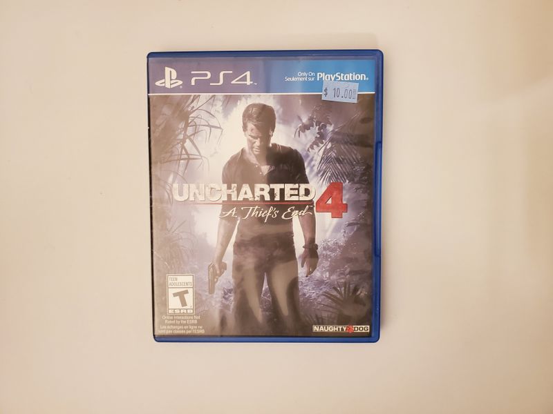 Sony PlayStation 4 Uncharted 4 A Thief's End video game