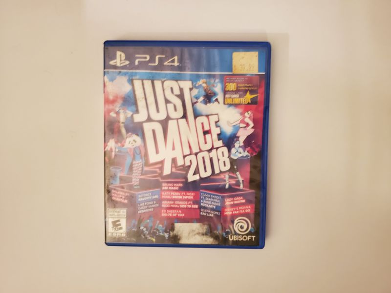 Sony Playstation 4 Just Dance 2018 video game