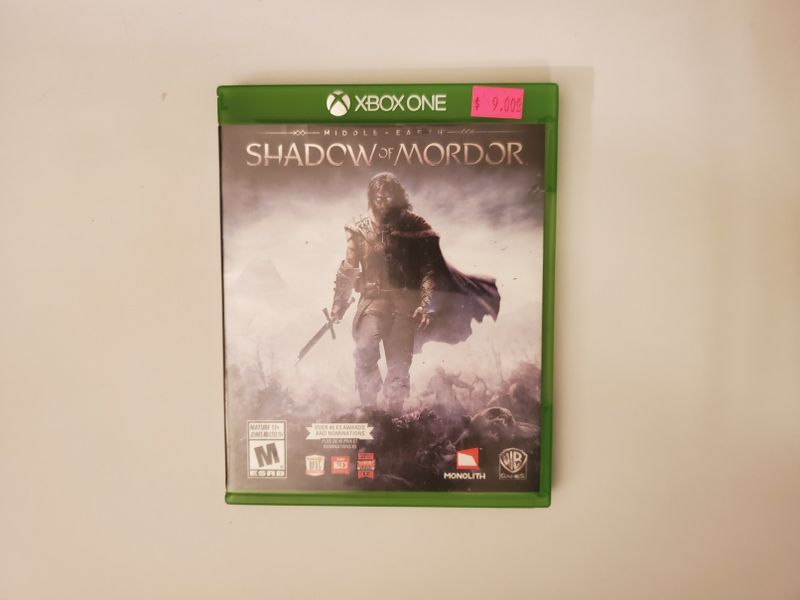 Microsoft Xbox One Middle Earth: Shadow of Mordor video game
