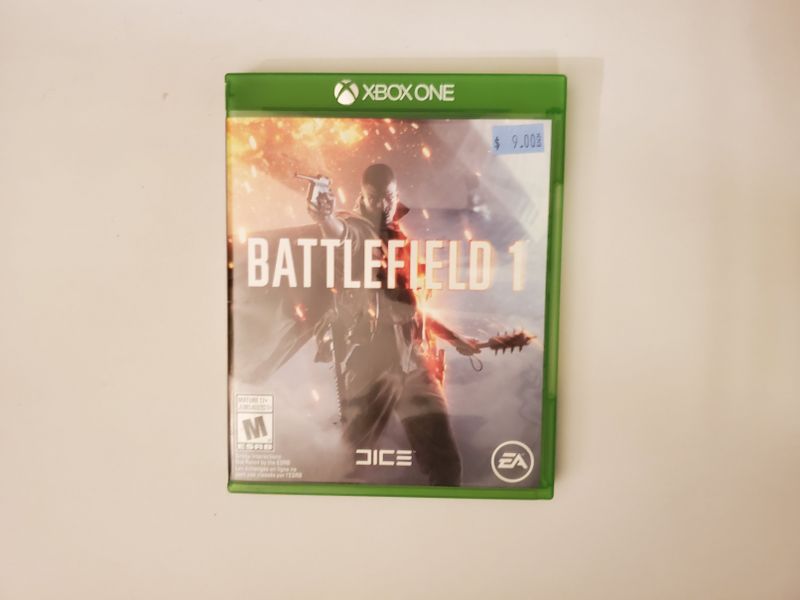 Microsoft Xbox One Battlefield 1 video game