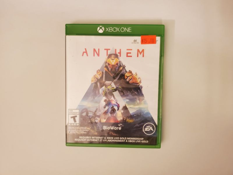 Microsoft Xbox One Anthem video game