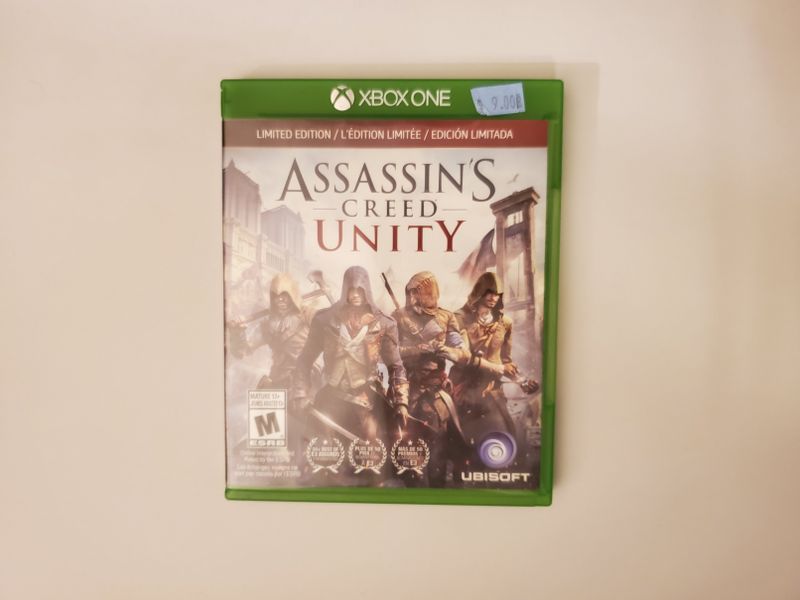Microsoft Xbox One Assassin's Creed Unity Limited Edition video game