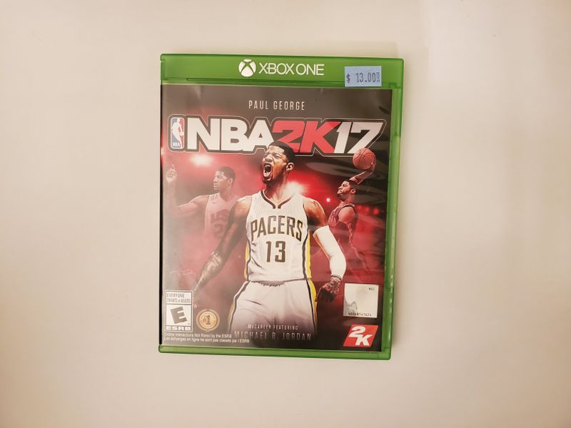 Microsoft Xbox One NBA 2K17 video game
