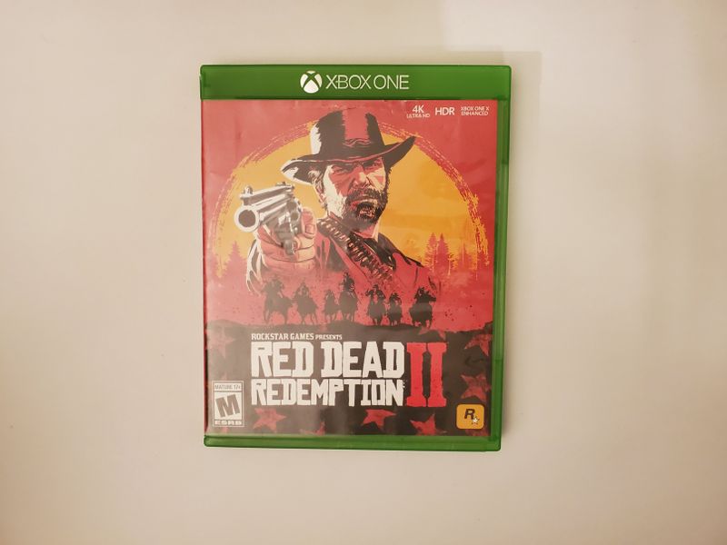 Microsoft Xbox One Red Dead Redemption II video game