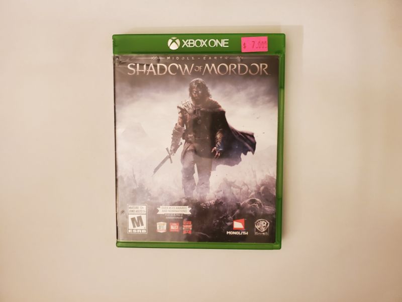 Microsoft Xbox One Middle Earth: Shadow of Mordor video game