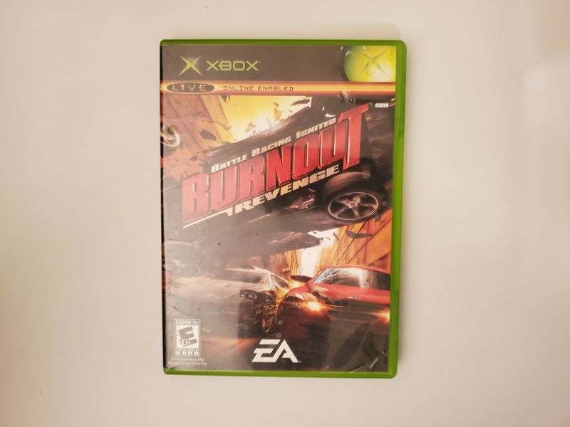Microsoft Xbox Burnout Revenge video game