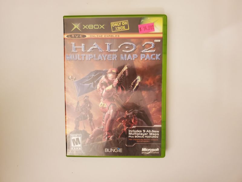 Microsoft Xbox Halo 2 Multiplayer Map Pack video game
