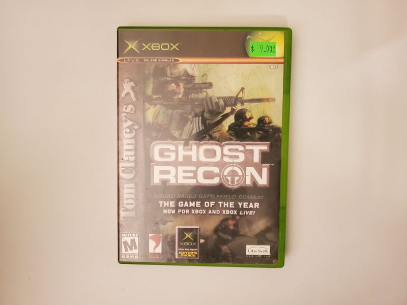 Microsoft Xbox Tom Clancy's Ghost Recon: Platinum Hits video game