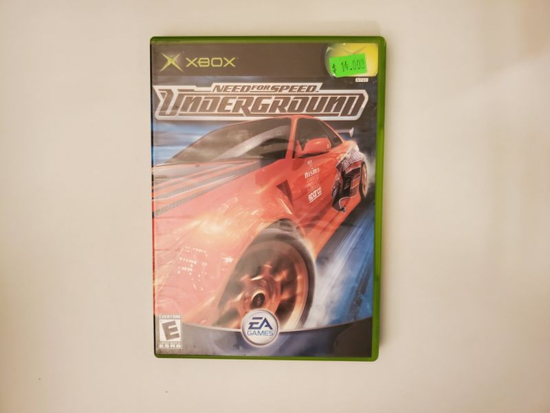 Microsoft Xbox Need for Speed Underground video game