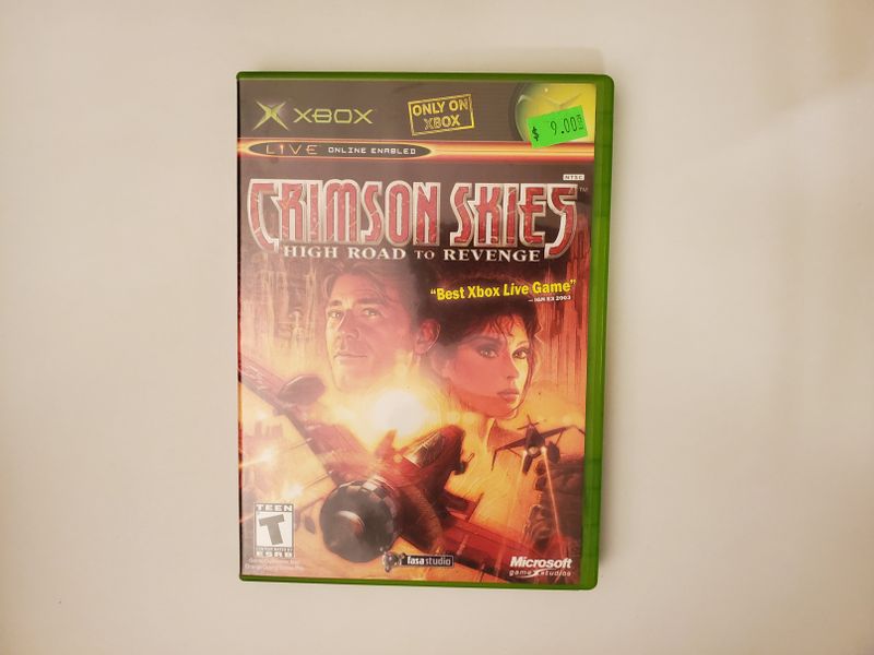 Microsoft Xbox Crimson Skies: High Road to Revenge video game