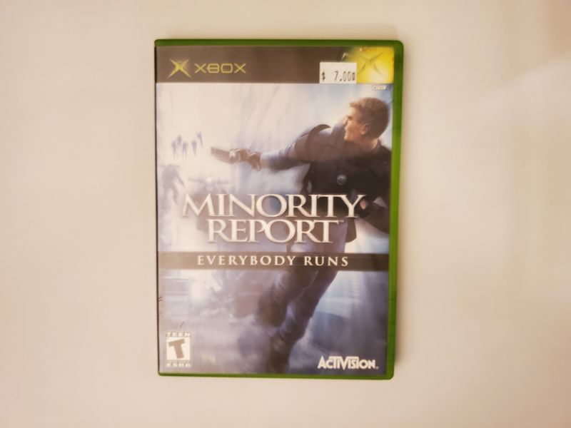 Microsoft Xbox Minority Report: Everybody Runs video game