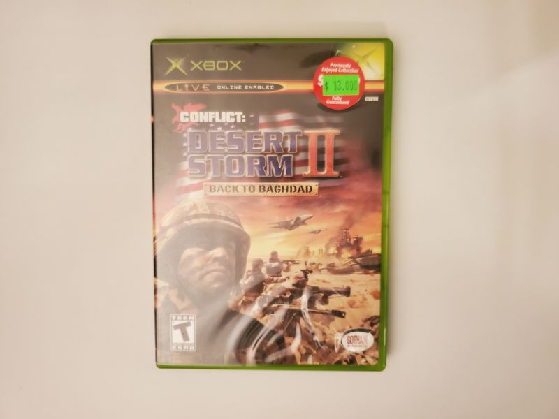 Microsoft Xbox Conflict: Desert Storm II Back to Baghdad video game
