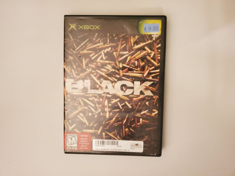 Microsoft Xbox Black video game