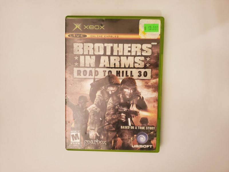 Microsoft Xbox Brothers In Arms Road to Hill 30 video game